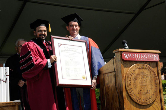 Honorary degree, Doctor of Laws 2012